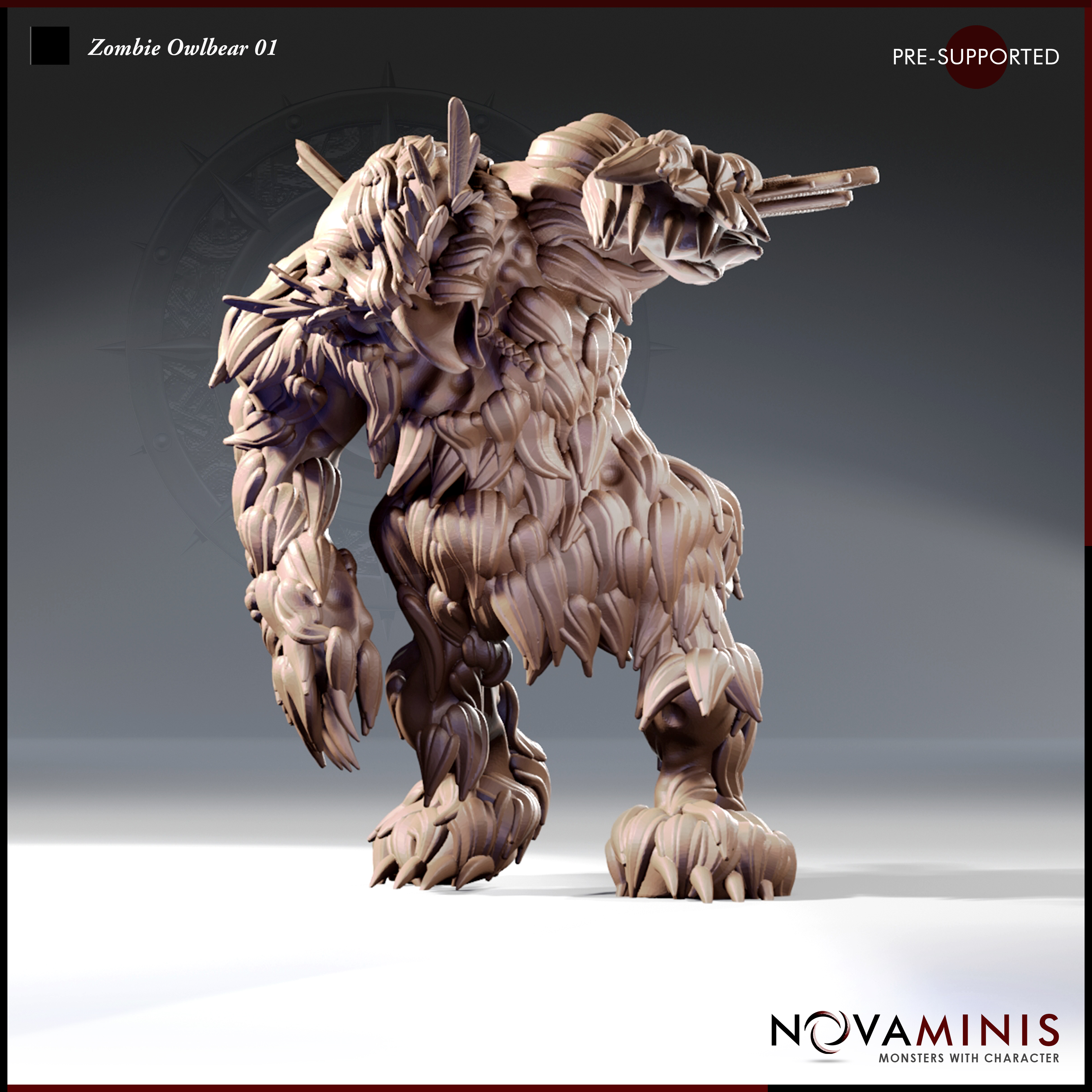 Zombie Owlbear 01